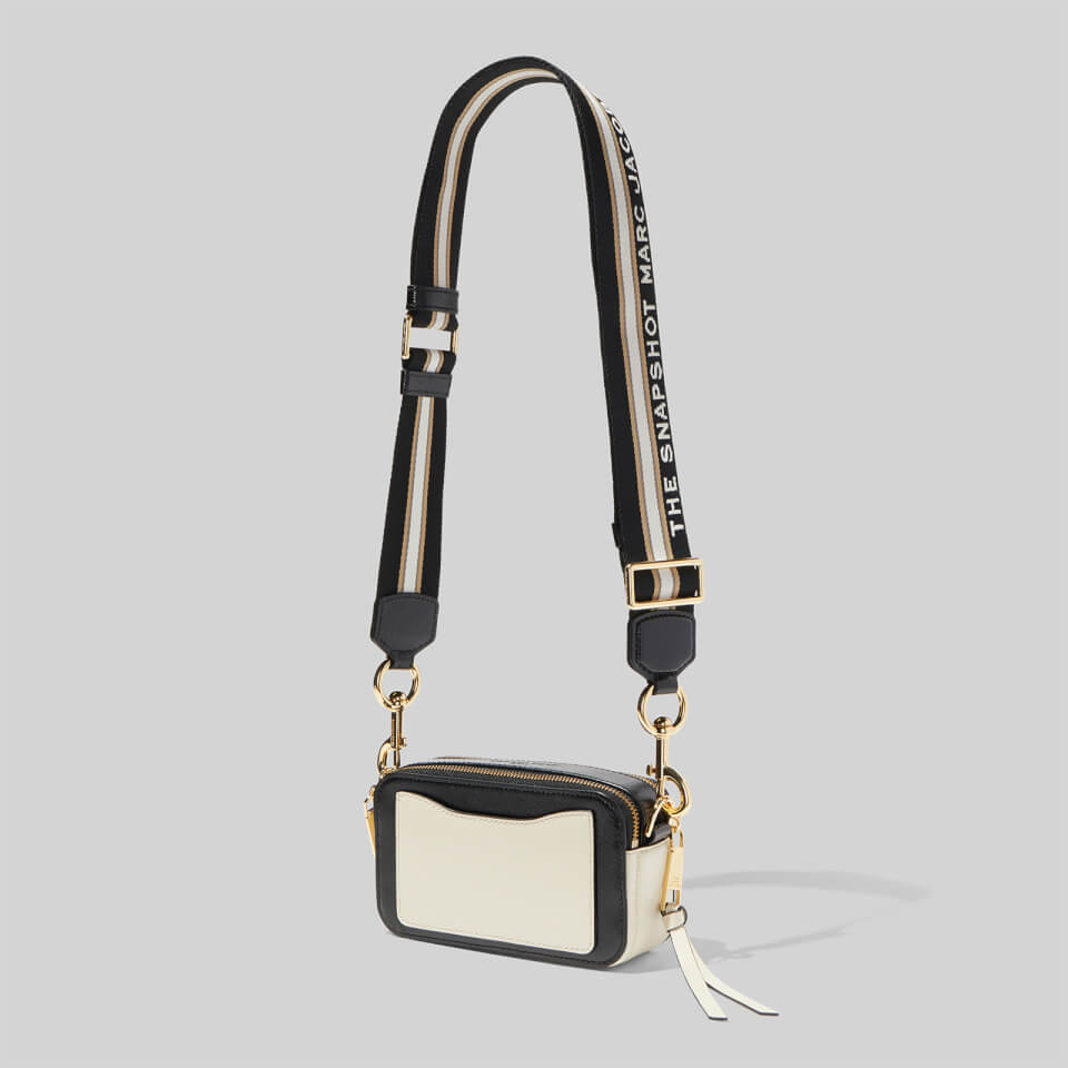 black and white marc jacobs snapshot bag