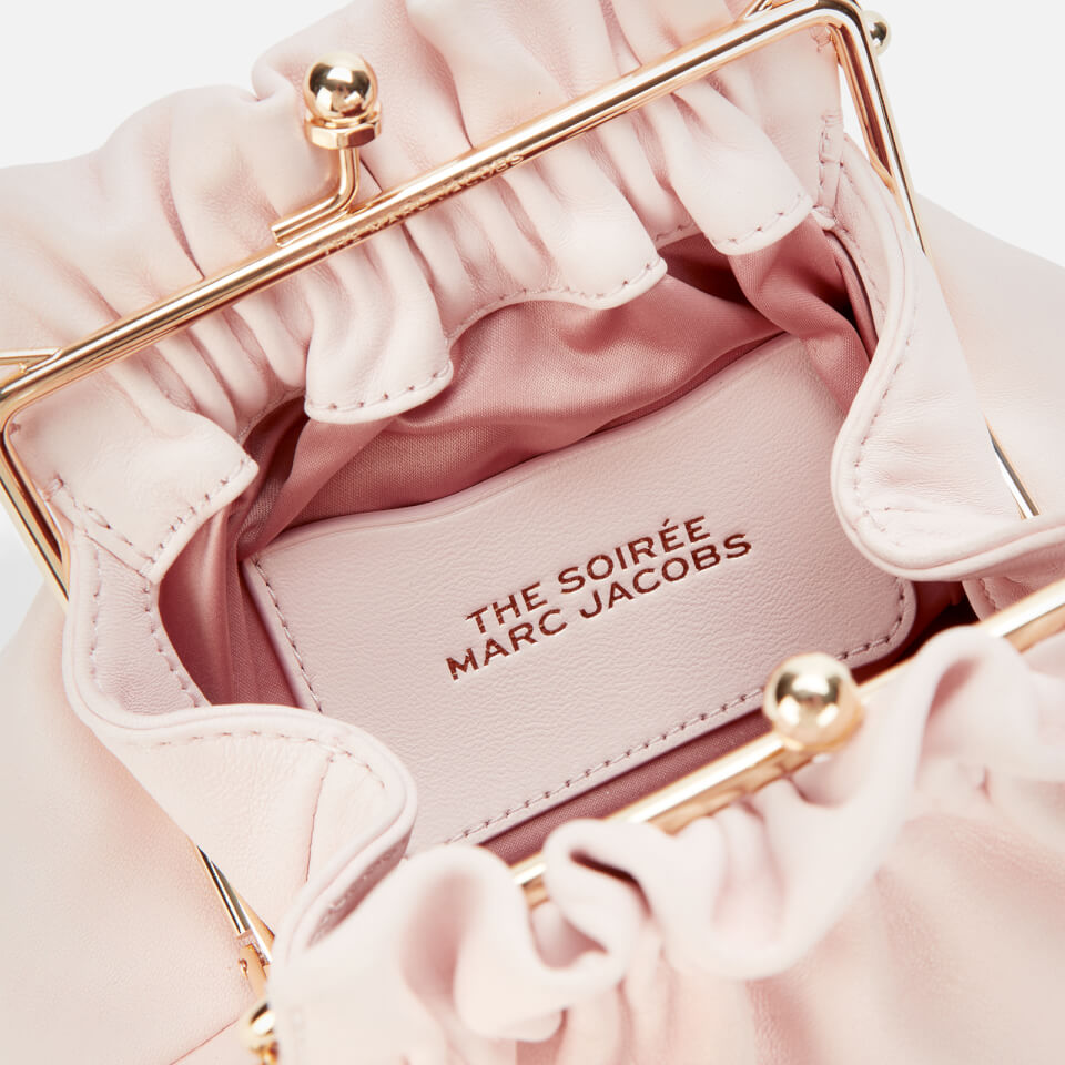 Marc Jacobs Soiree Pouch Lock Closure Bag M0016153 Pink Tutu