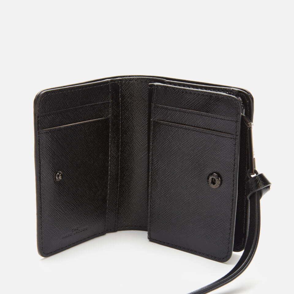 Marc Jacobs Women's Mini Compact Wallet - White Multi