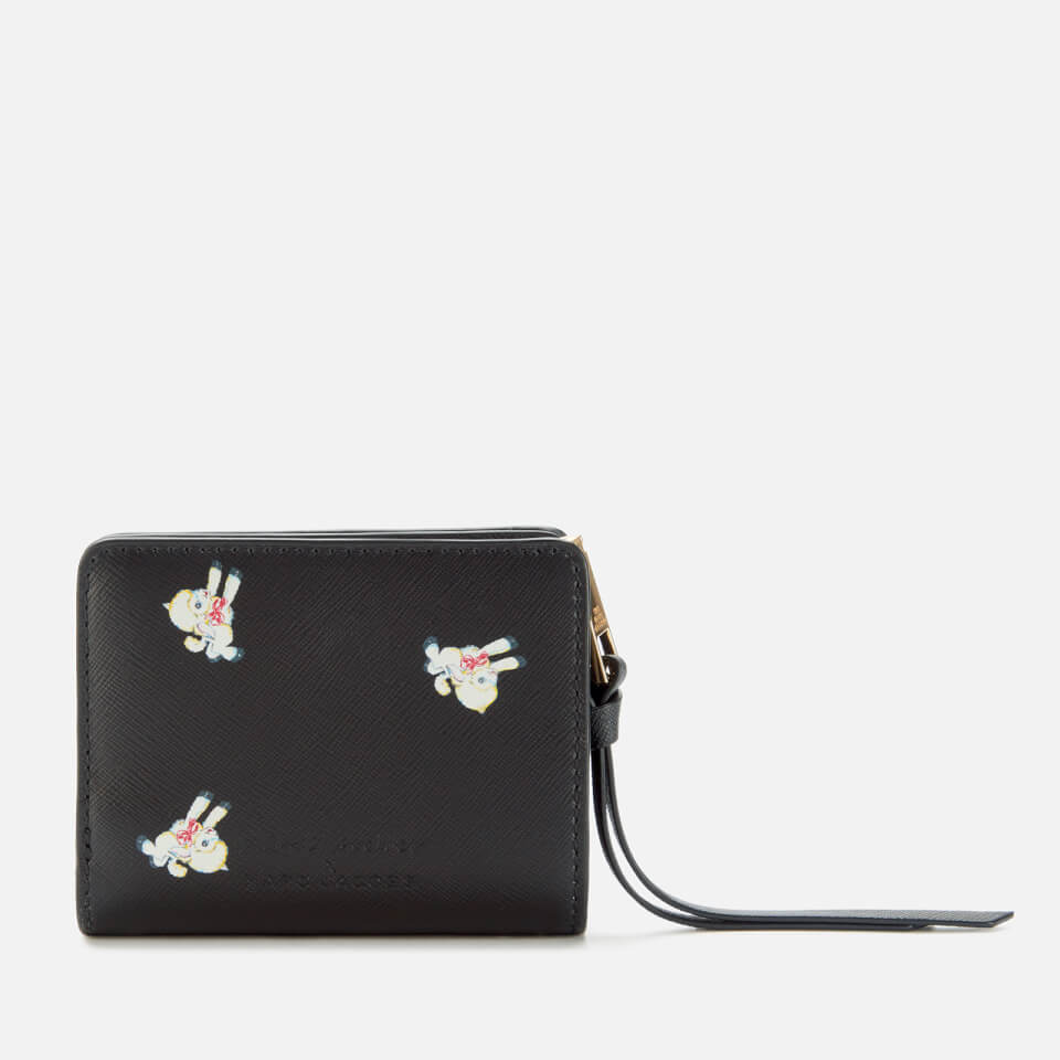 Marc Jacobs Women's Magda Archer X The Snapshot Mini Compact Wallet - Black Multi