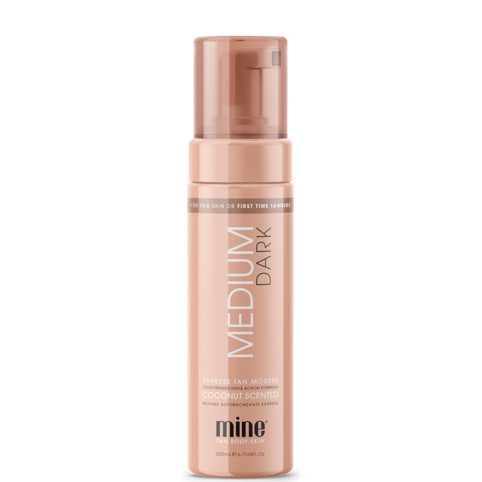 MineTan Medium Dark Self Tan Mousse 200ml