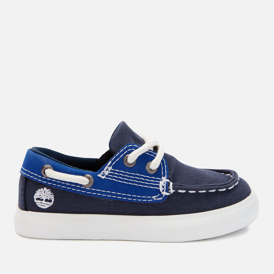Timberland Toddlers Newport Bay Boat Shoes Black Iris UK 4.5 Toddler Allsole