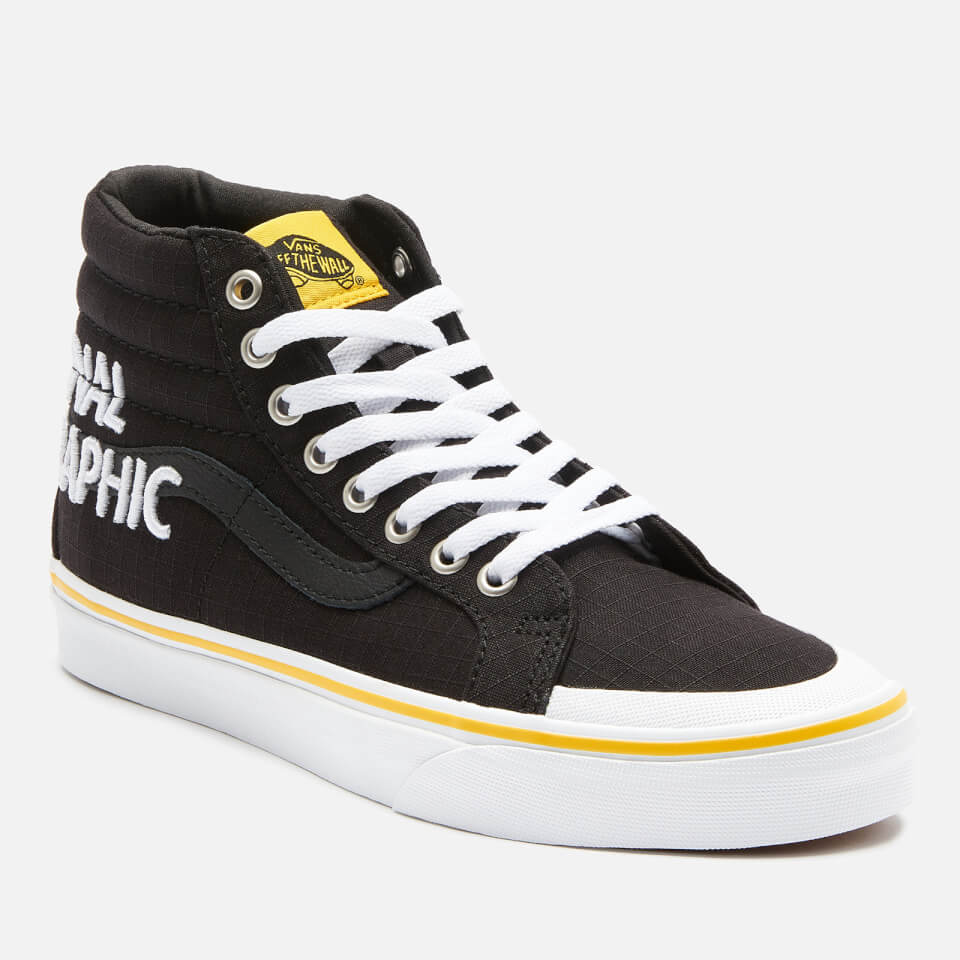 Vans X National Geographic Sk8 Hi Reissue 138 Trainers Logo Allsole
