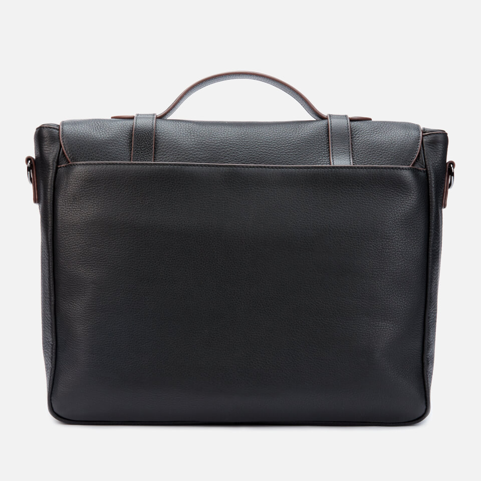 Ted Baker Men's Finlie Leather Satchel Bag - Black