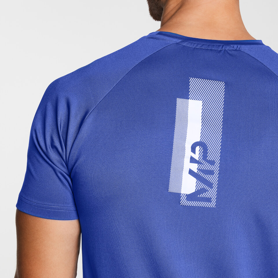 MP Men's Printed Training T-Shirt - Cobalt