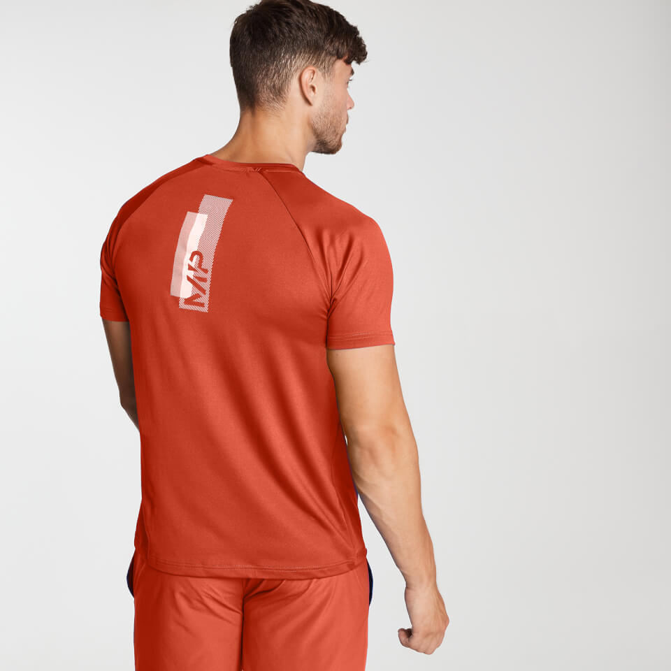 Men's Printed Training Short Sleeve T-Shirt - Spark