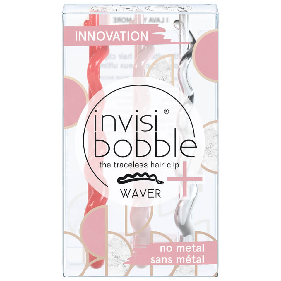 invisibobble Marblelous Waver Plus I Lava You More Hair Clip (3 Pack)