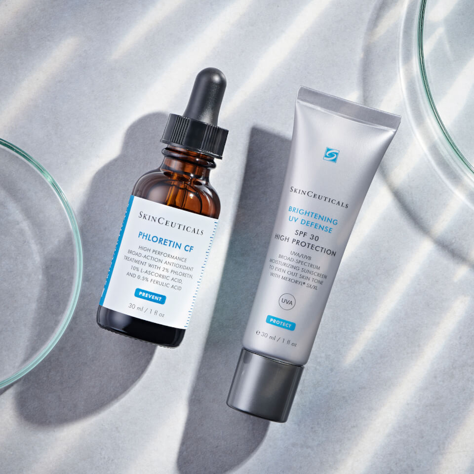 SkinCeuticals Double Defence Kit Phloretin C F and Brightening UV Defense Duo