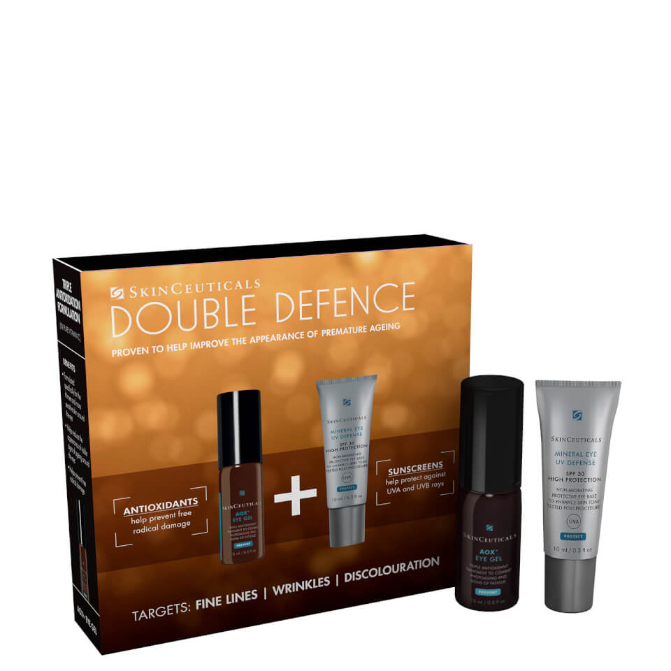 SkinCeuticals Double Defence Kit AOX and Eye and Mineral Eye UV Defense Duo