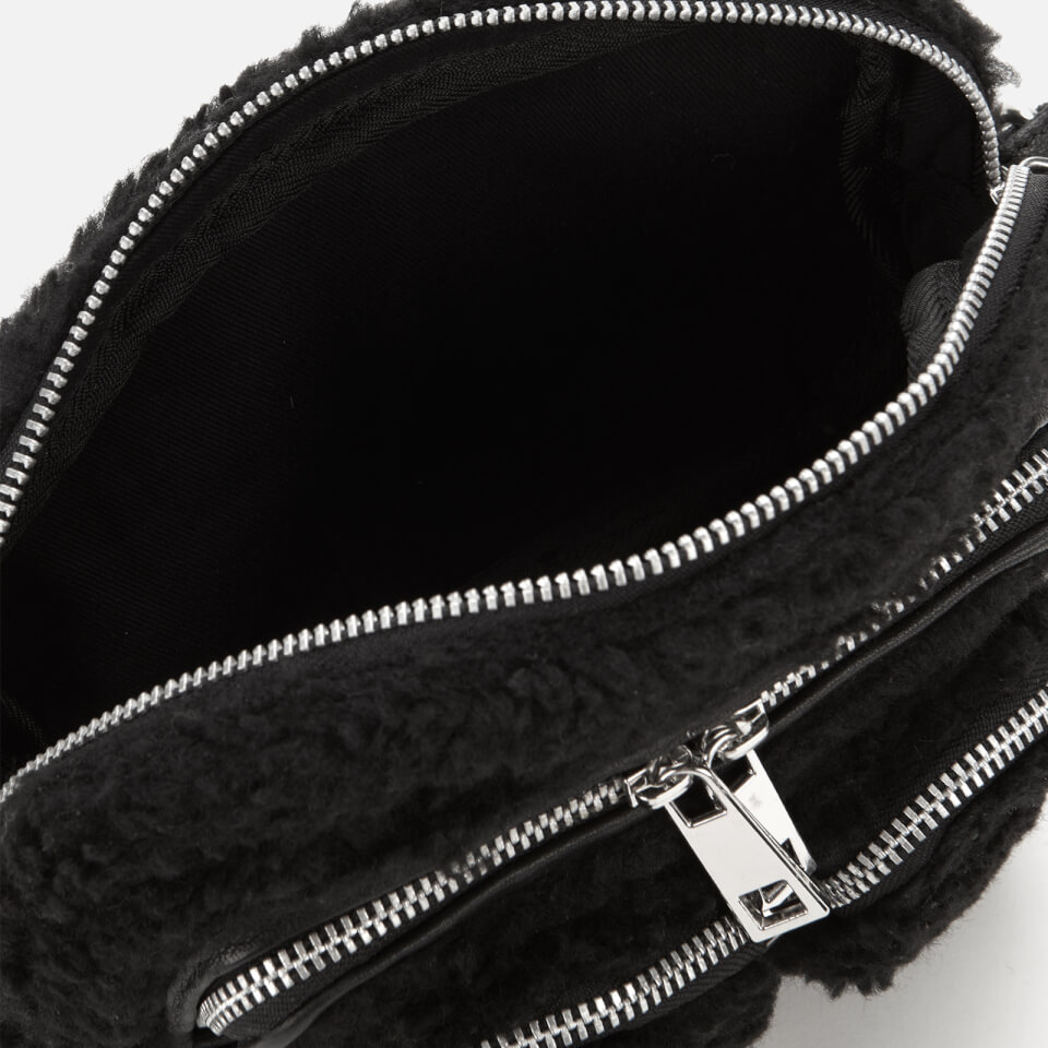 Núnoo Women's Helena Teddy Cross Body Bag - Black