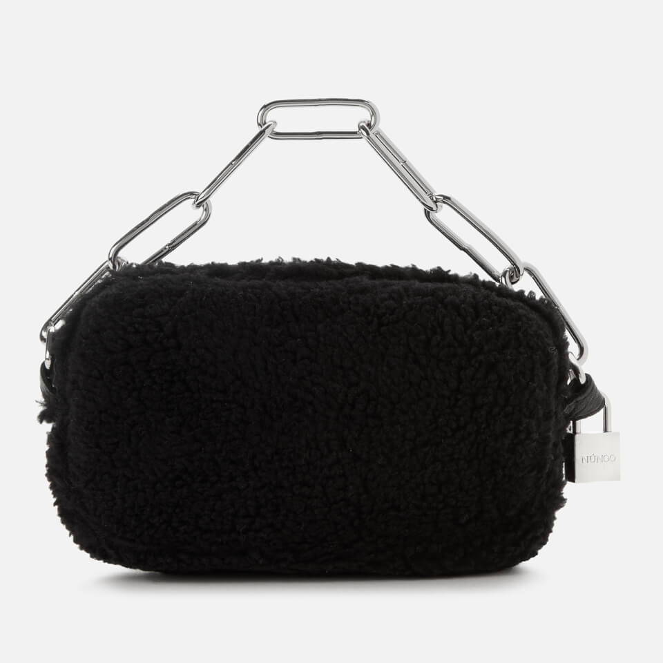 Núnoo Women's Helena Teddy Cross Body Bag - Black