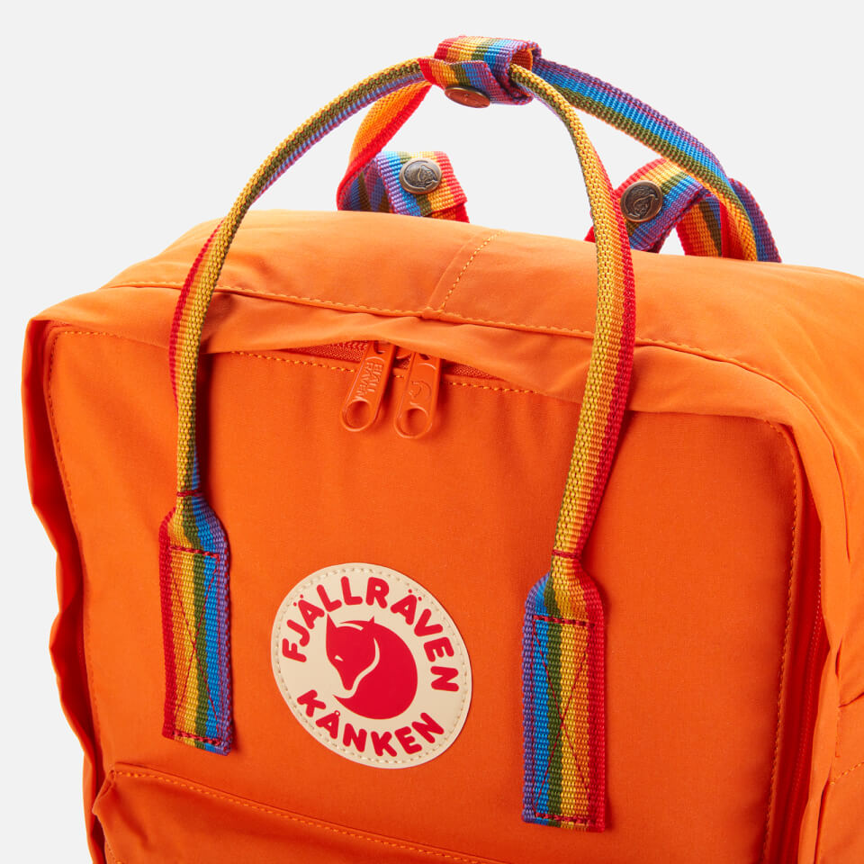 Fjallraven Kanken Rainbow Backpack - Burnt Orange