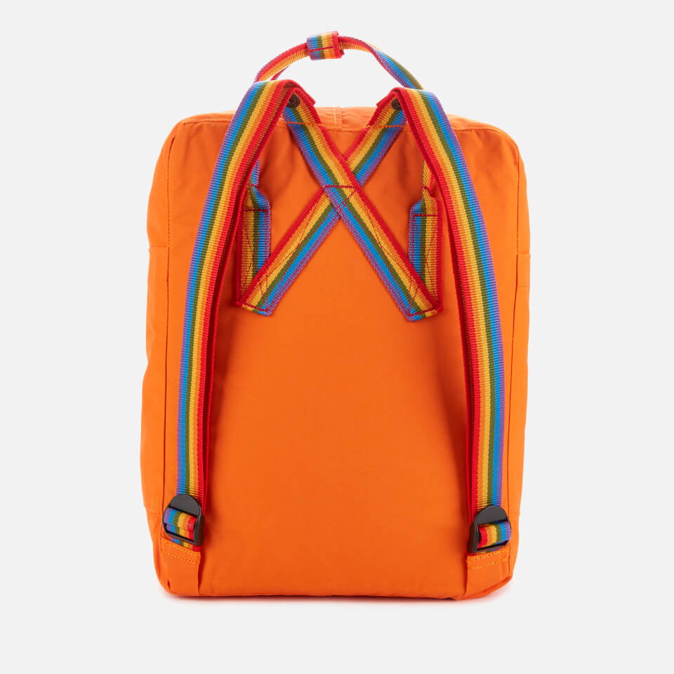 Fjallraven Kanken Rainbow Backpack - Burnt Orange