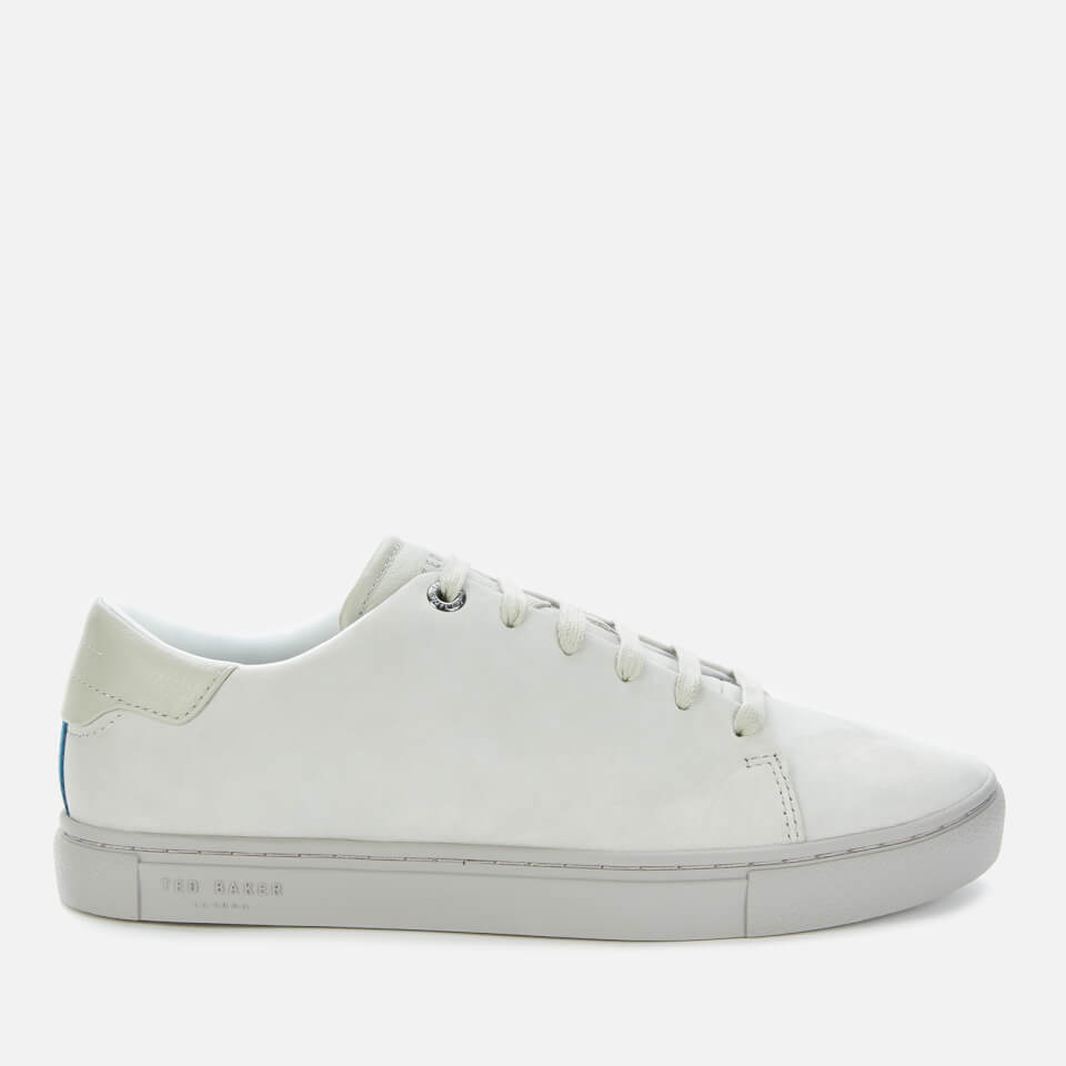 Ted baker white leather trainers online