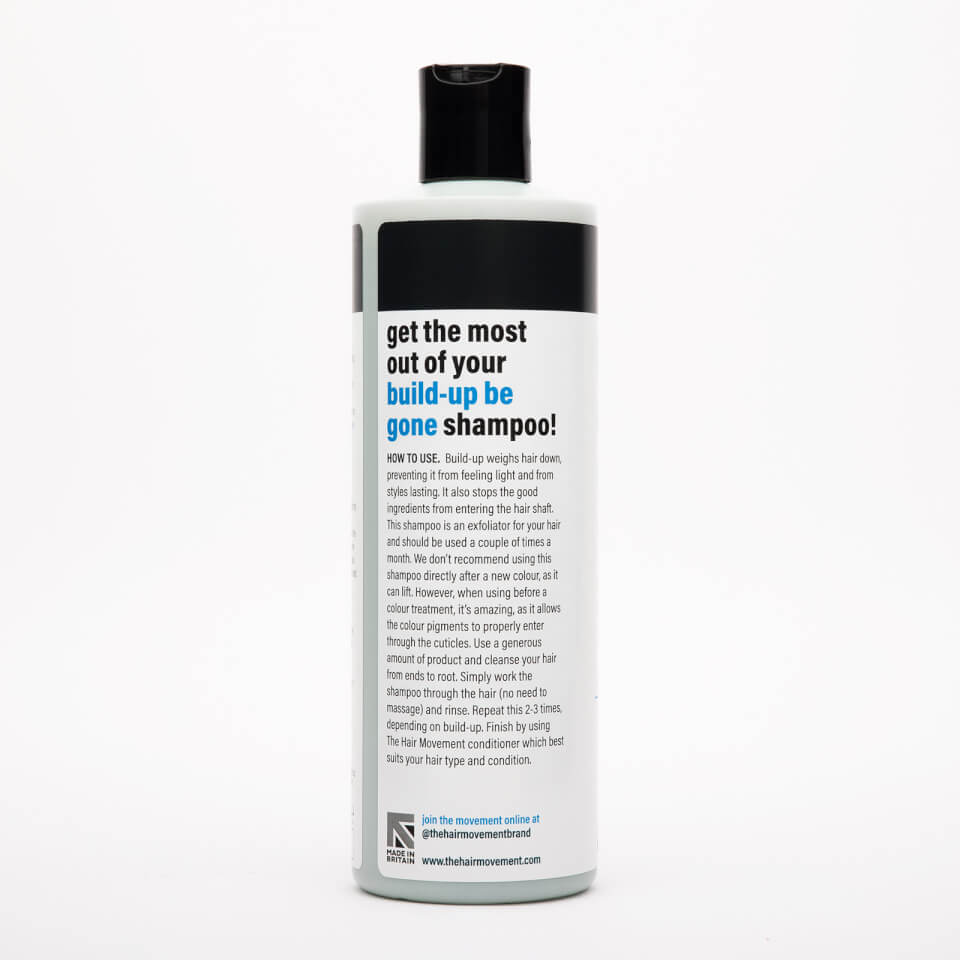 The Hair Movement Build Up Be Gone Shampoo 400ml