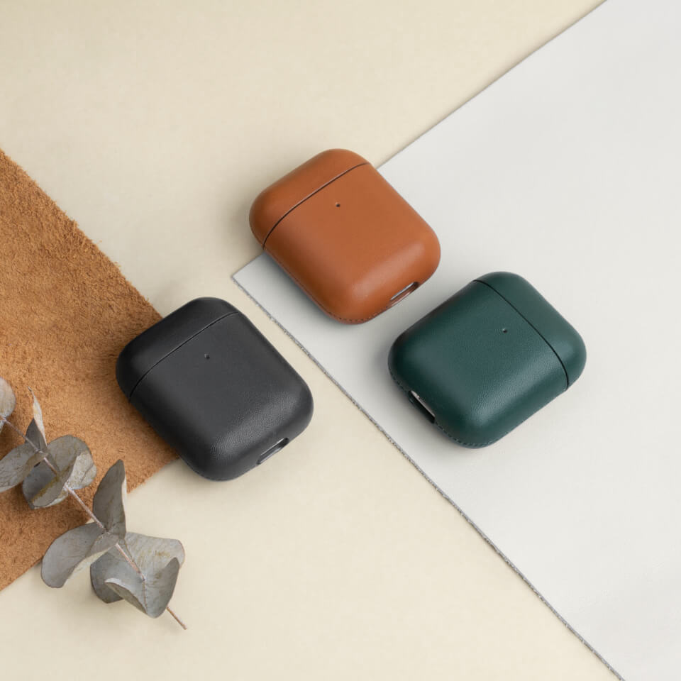 Native Union Classic Leather Airpods Case - Black