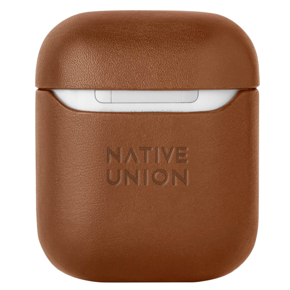 Native Union Classic Leather Airpods Case - Tan