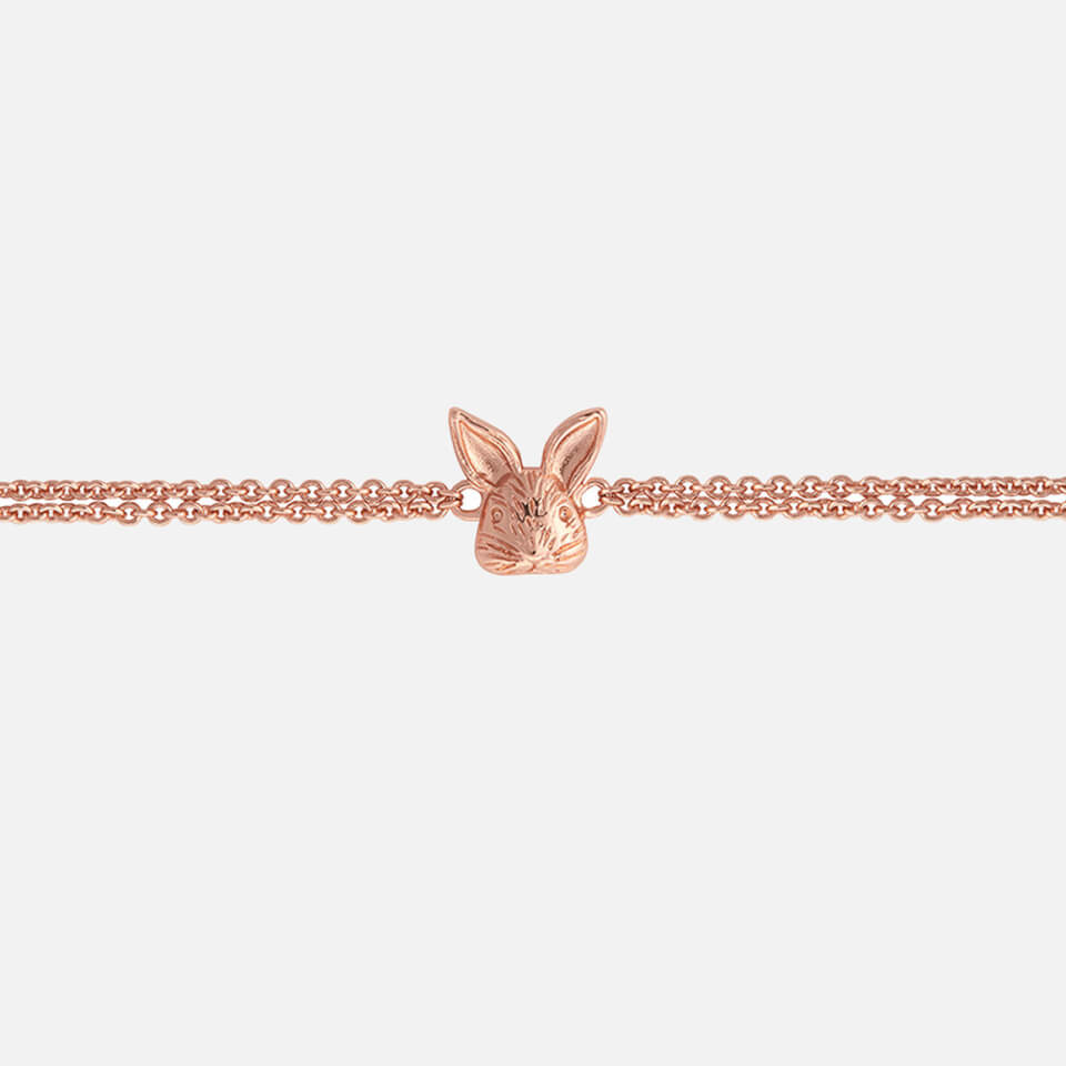 Olivia Burton Women's 3D Bunny Chain Bracelet - Rose Gold