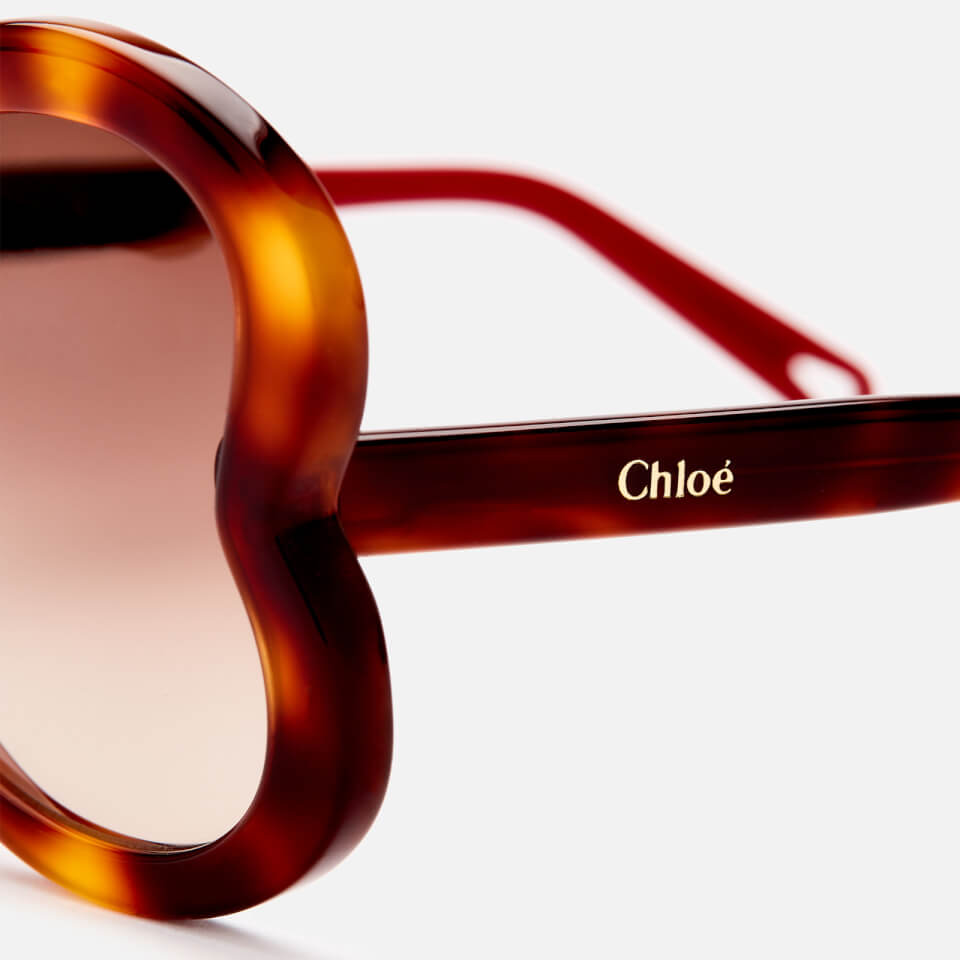 Chloé Women's Bonnie Acetate Sunglasses - Havana/Brown