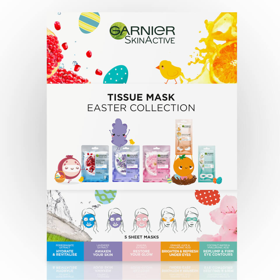 Garnier Tissue Mask Easter Collection