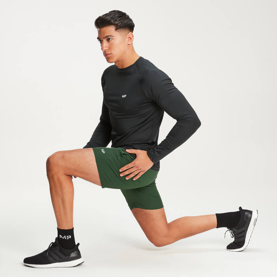 Essential Lightweight Woven Training Shorts - Hunter Green