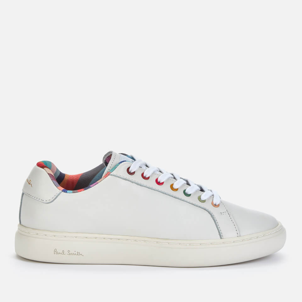Paul Smith Women s Lapin Leather Low Top Trainers White Allsole