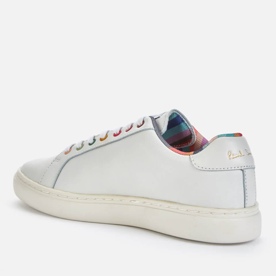 Paul Smith Women's Lapin Leather Low Top Trainers - White | FREE UK ...