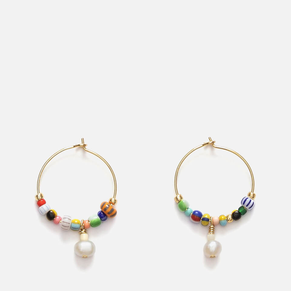 Anni Lu Women's Pearly Alaia Earrings - Multi