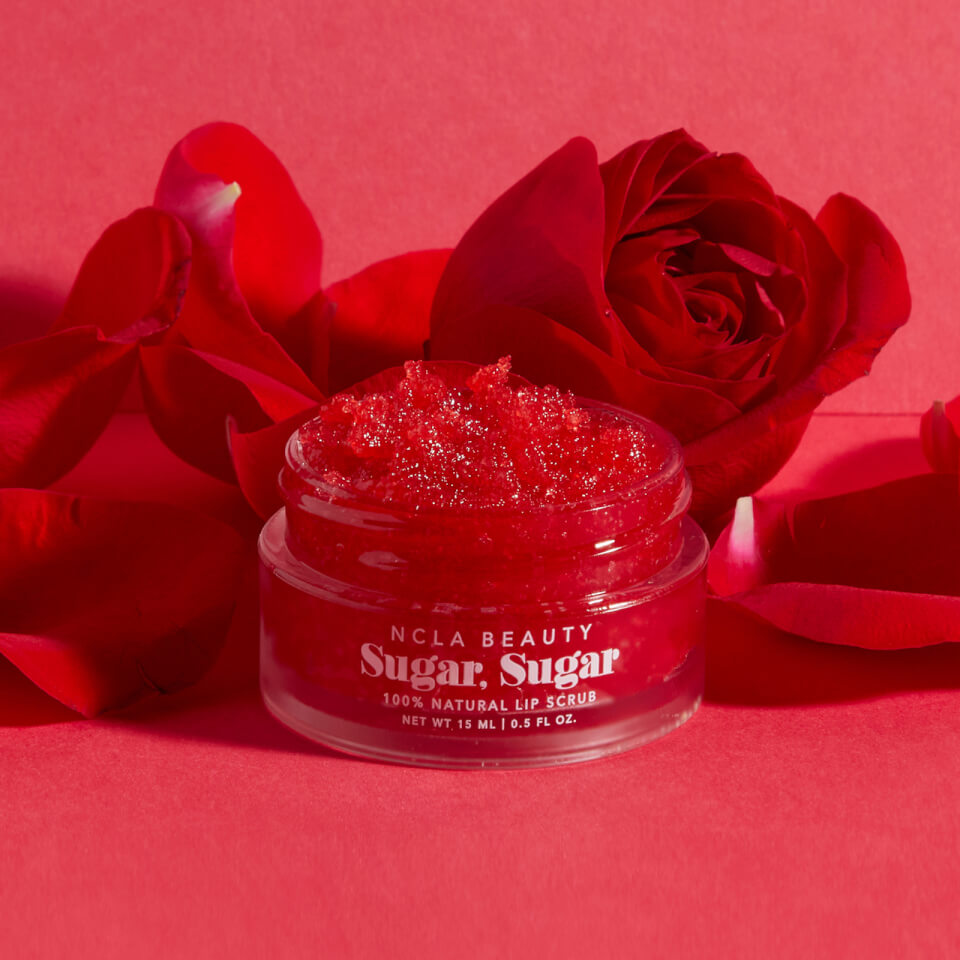 NCLA Beauty Sugar Sugar Red Roses Lip Scrub