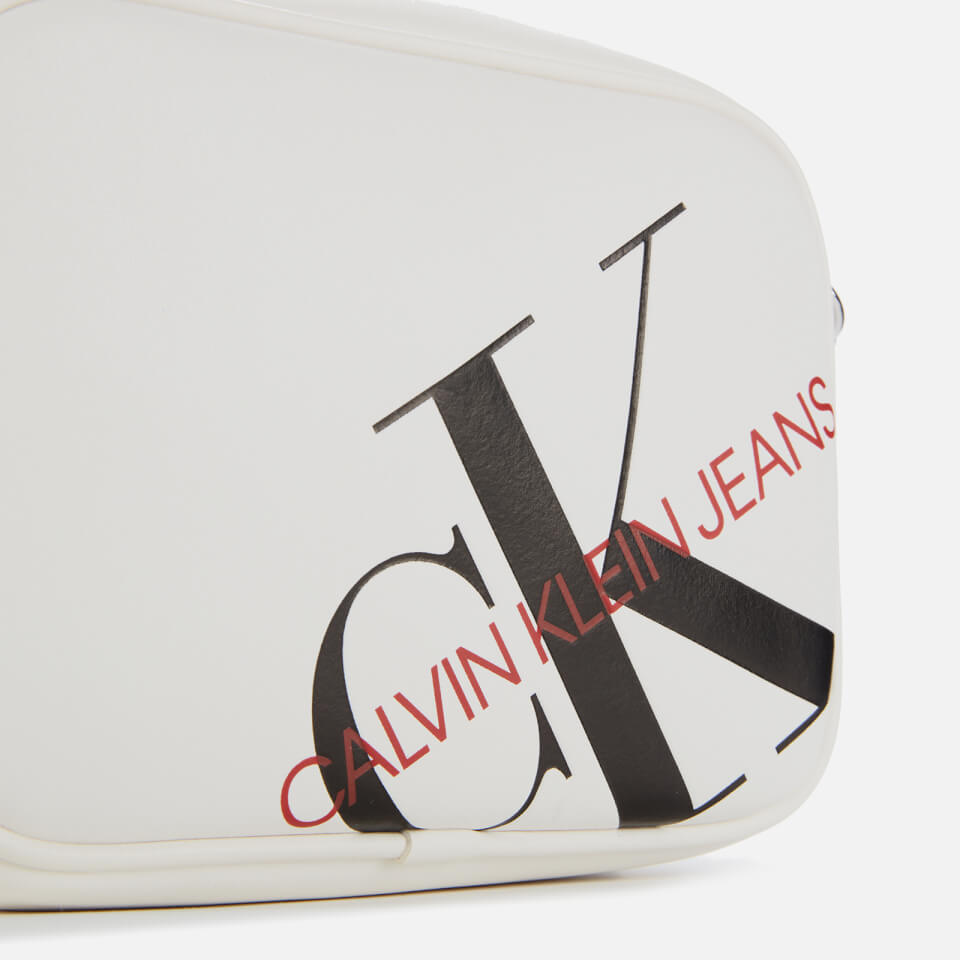 Calvin Klein Jeans Women's Logo Camera Bag - Bright White