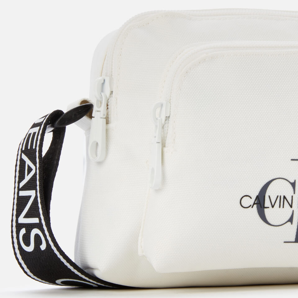 Calvin Klein Jeans Women's Nylon Camera Bag - Bright White