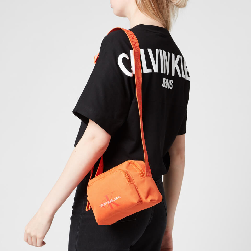 Calvin Klein Jeans Women's Nylon Camera Bag - Mandarin