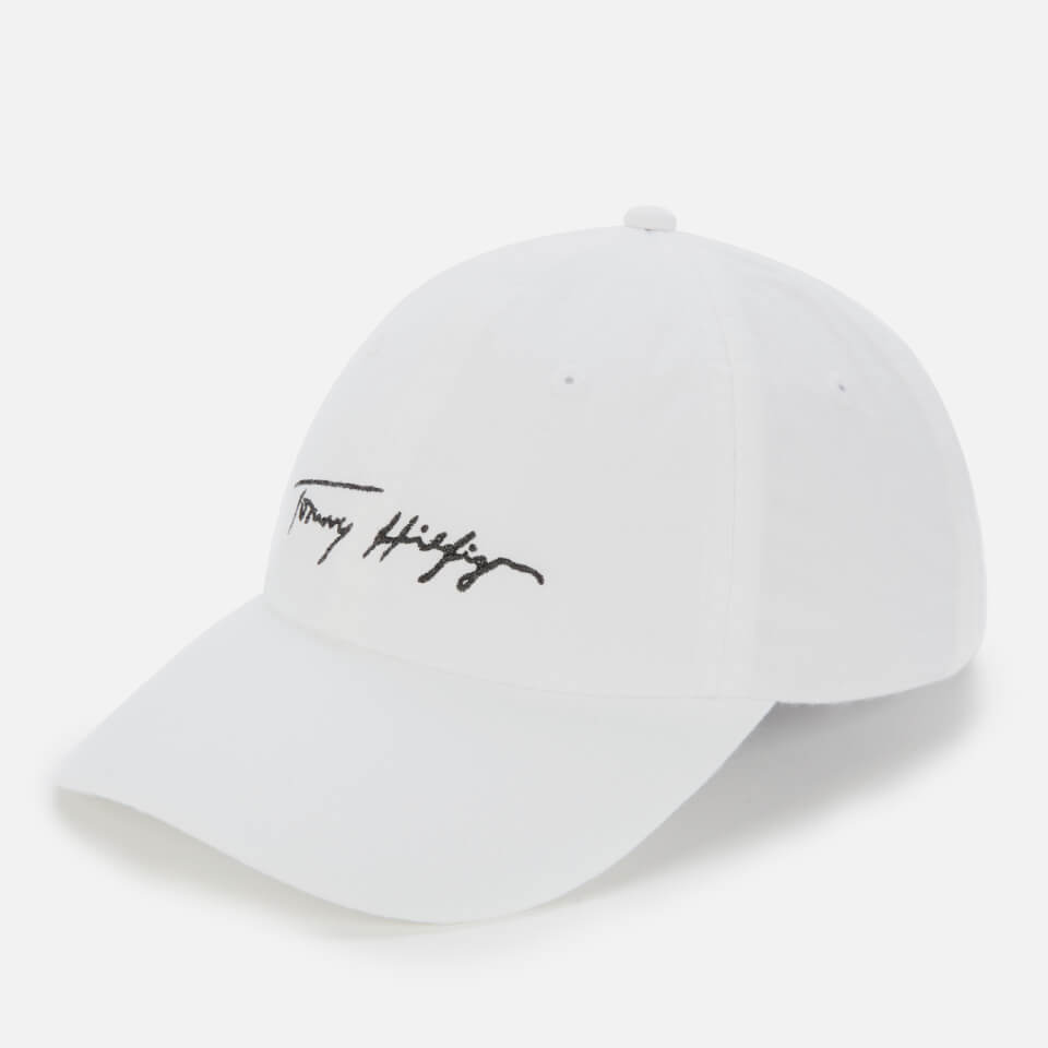 Tommy Hilfiger Women's Tommy Signature Cap - Bright White