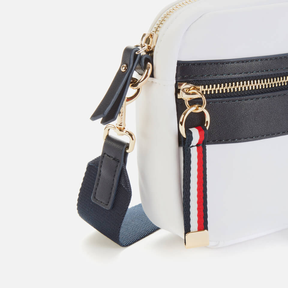 Tommy Hilfiger Women's Nylon Crossover Bag - Bright White