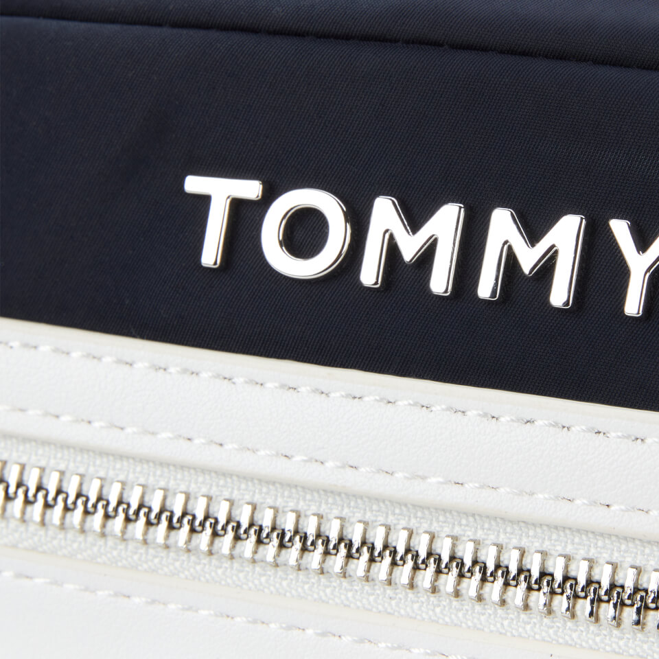 Tommy Hilfiger Women's Nylon Crossover Bag - Sky Captain/White