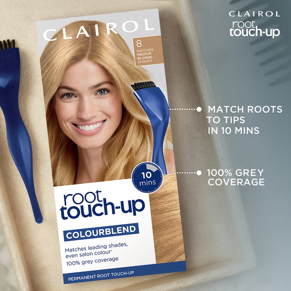 Clairol Root Touch-Up Permanent Hair Dye 2, Black
