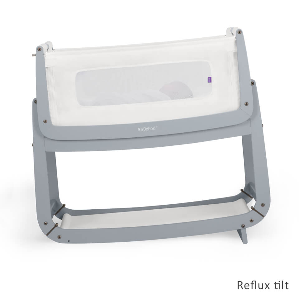 Snuz SnuzPod Bedside Crib Dove Grey Coggles