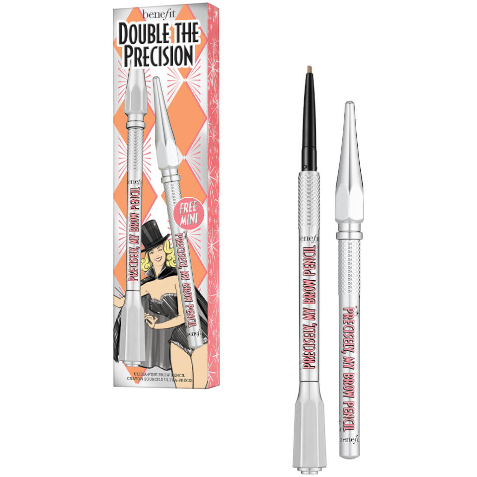 benefit Double the Precision Precisely My Brow Pencil Booster Set - 01 Cool Light Blonde