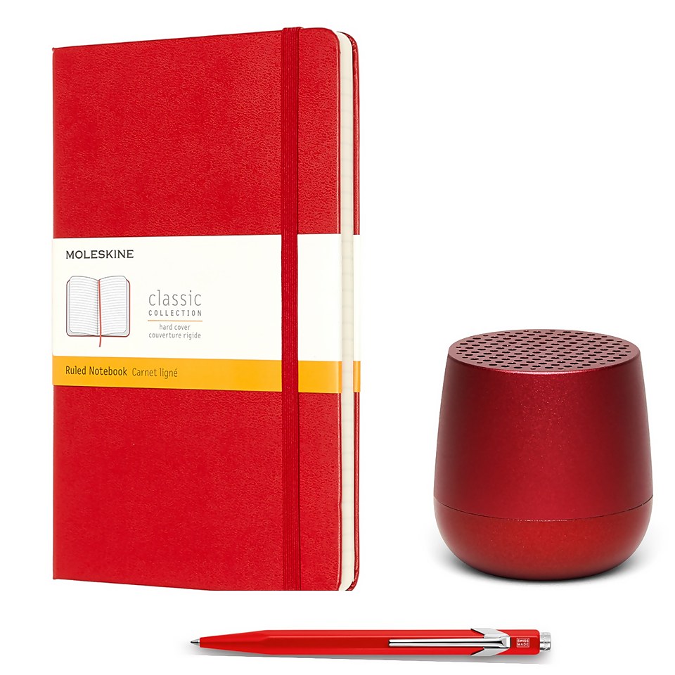 Moleskine Essential Home Working Kit - Red