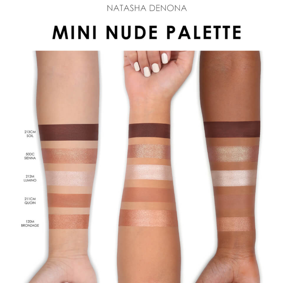 Natasha Denona Mini Nude Eyeshadow Palette Kit