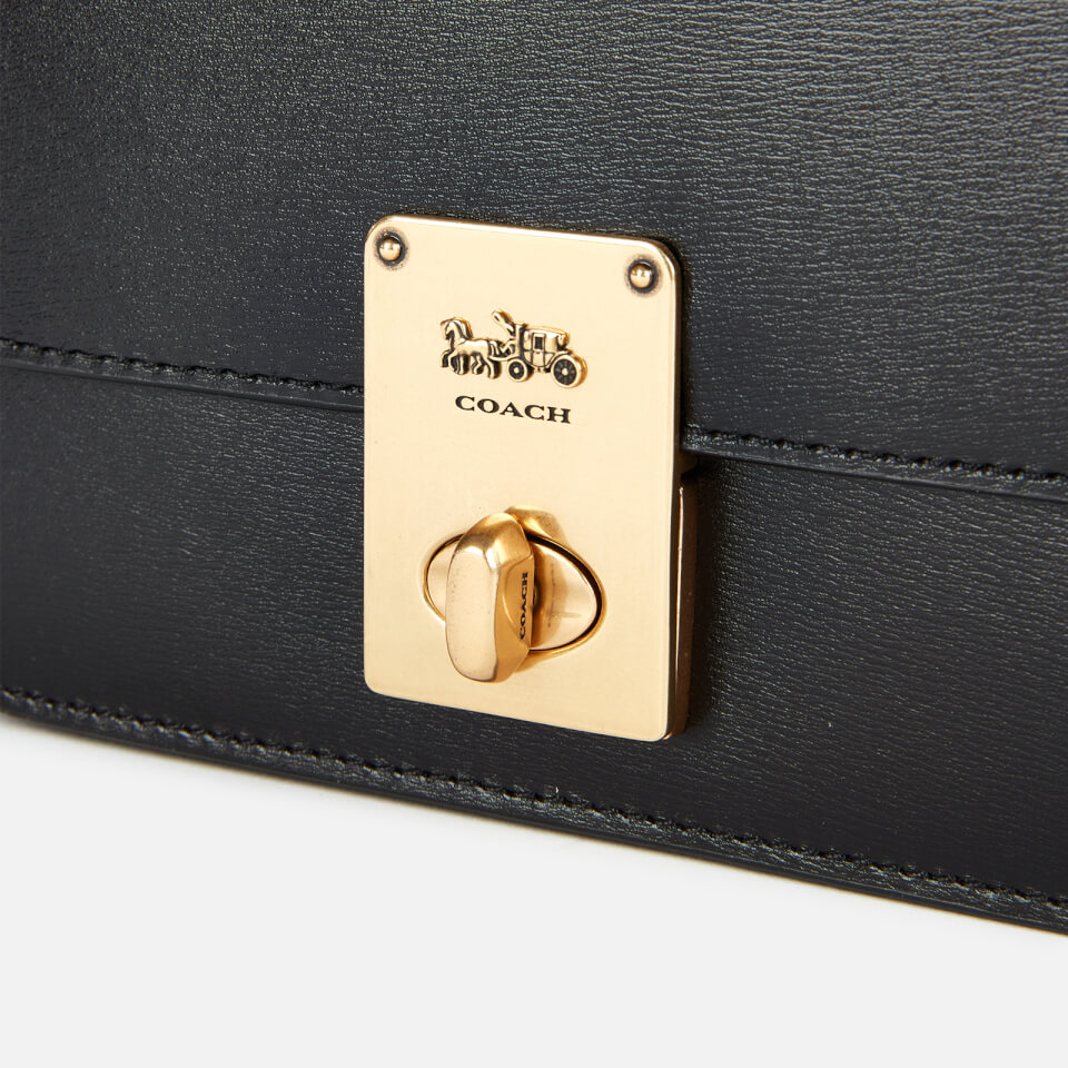 Coach Women s Hutton Saddle Bag Black