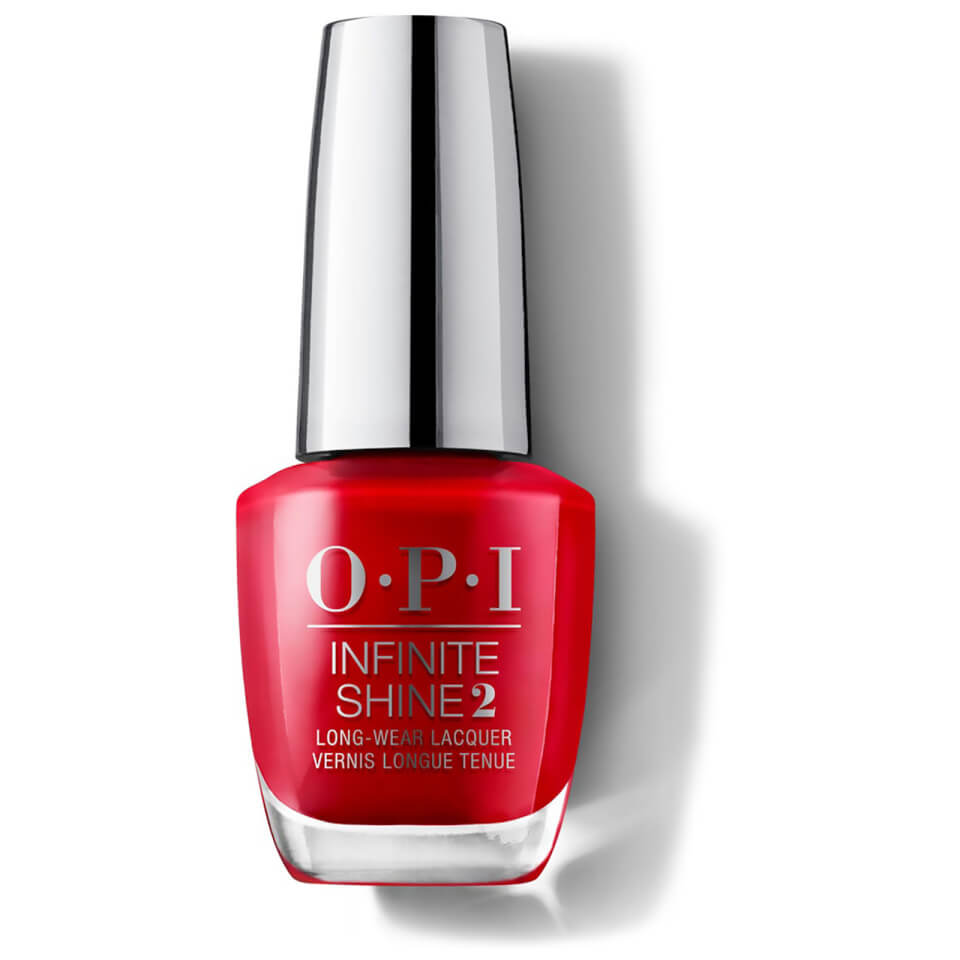 OPI Infinite Shine Nail Lacquer - Big Apple Red 15ml