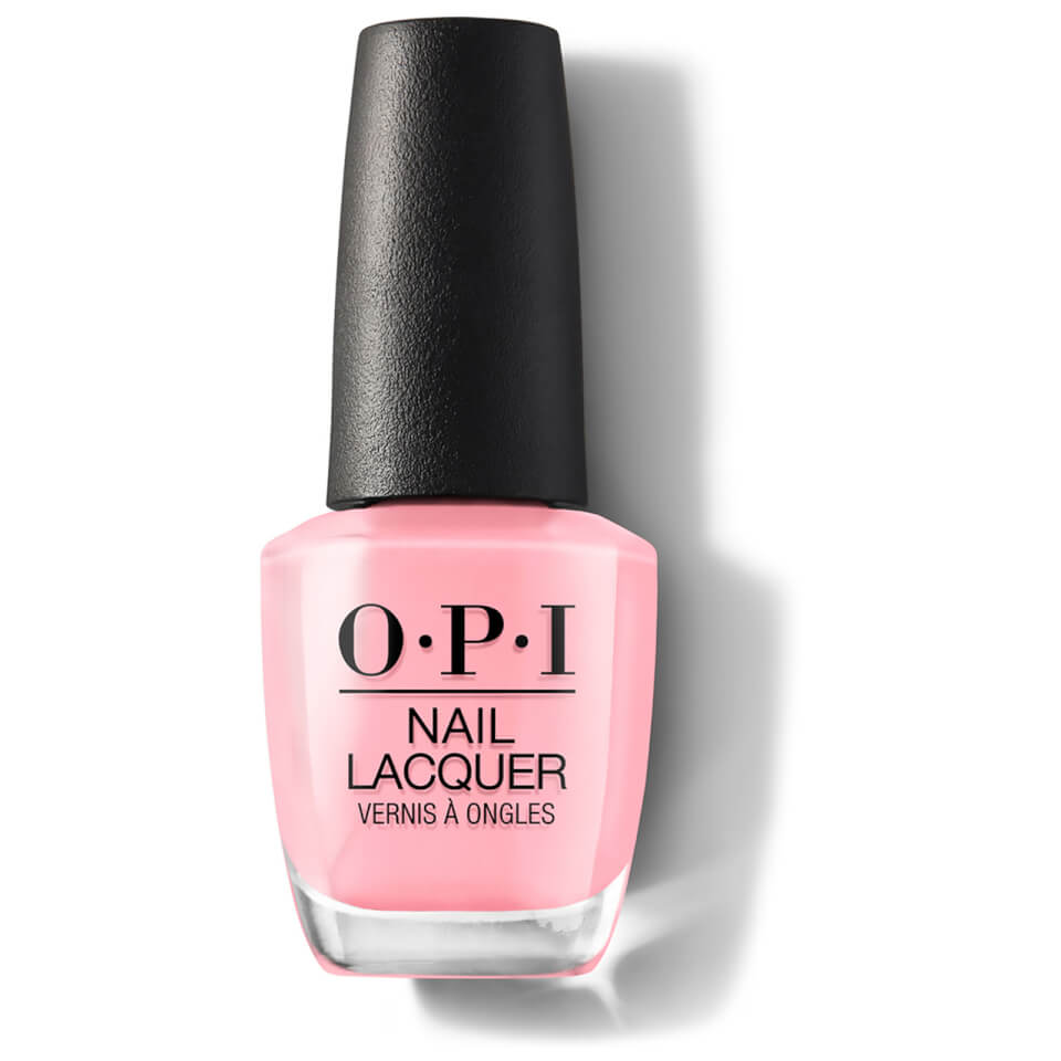 OPI Nail Lacquer - Fast-Drying Nail Polish - I Think In Pink 15ml