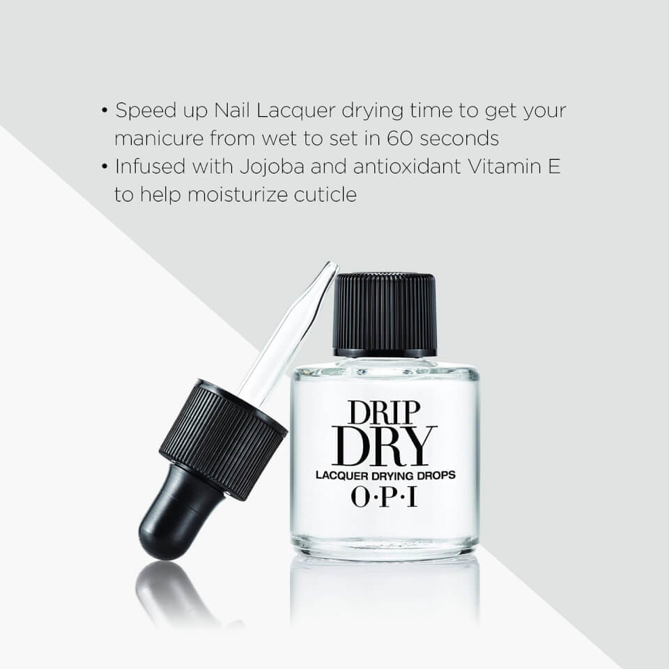 OPI Drip Dry Lacquer Drying Drops - Nail Polish Drying Drops 8ml