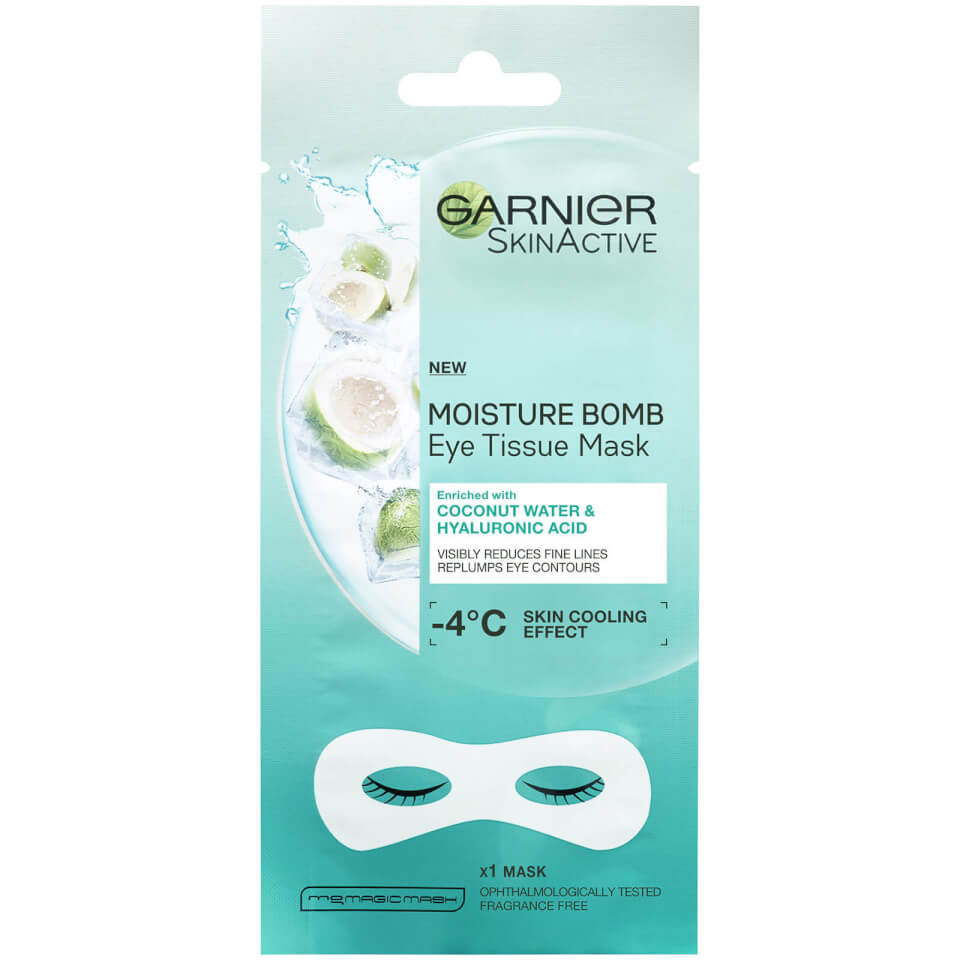 Garnier Eye Tissue Mask Tired Eyes Bundle Trio