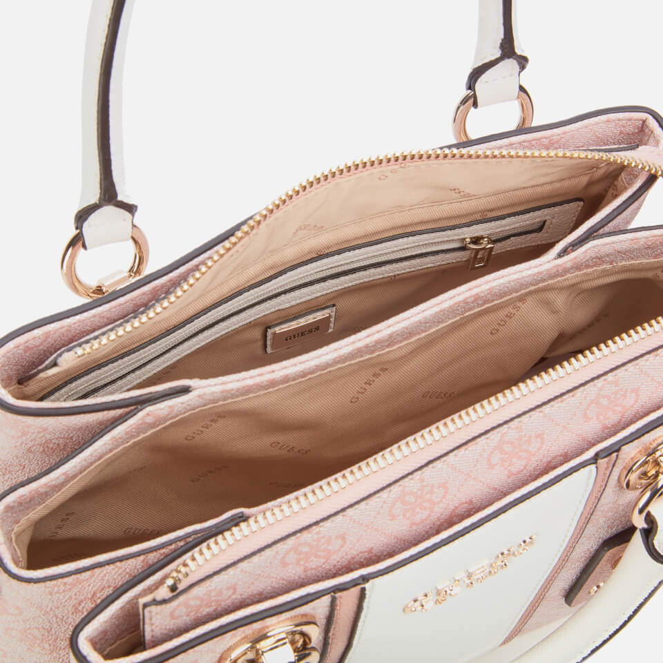 Guess Women's Cathleen 3 Compartment Satchel - Blush