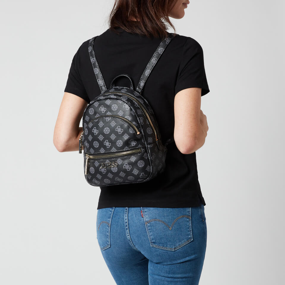 Guess Women's Manhattan Small Backpack - Coal