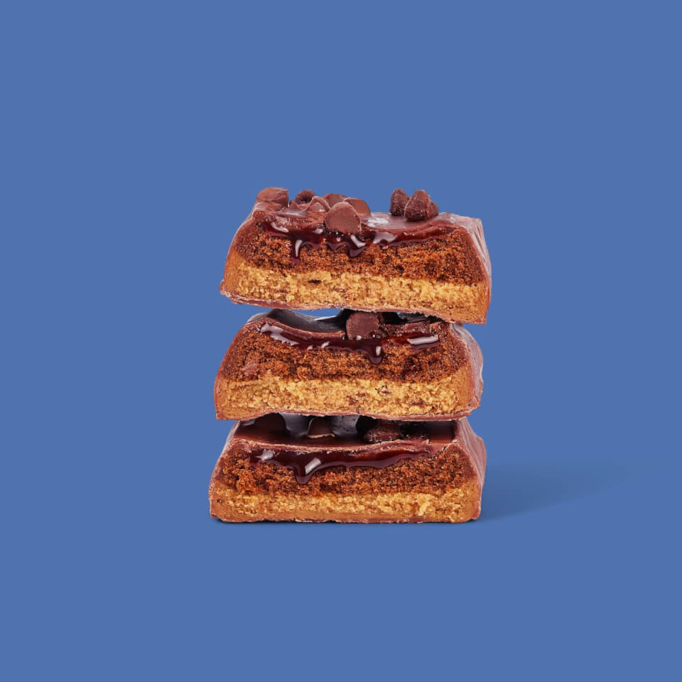 Double Dough Brownie - 12 x 60g - Chunky Chocolate