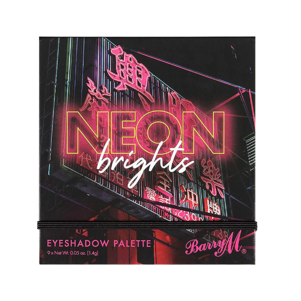 Barry M Cosmetics Eyeshadow Palette - Neon Brights 12.6g