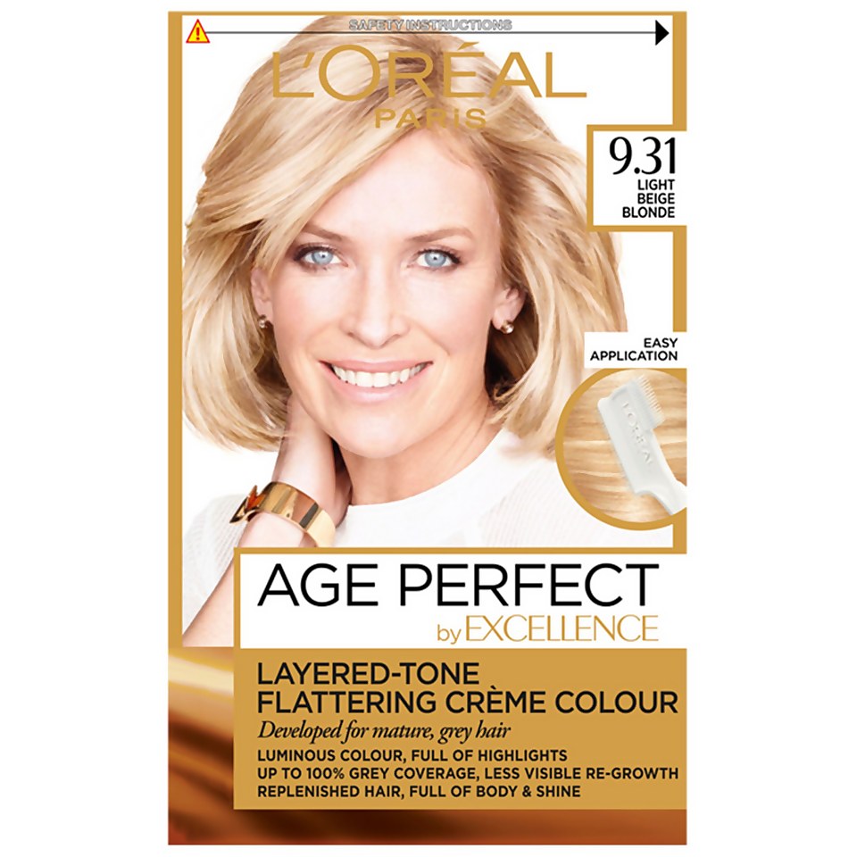 L'Oréal Paris Age Perfect Hair Dye - 9.31 Light Beige Blonde